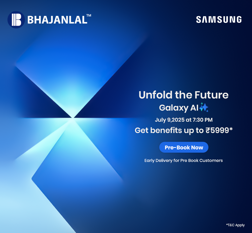 bhajanlal samsung pre-booking offer