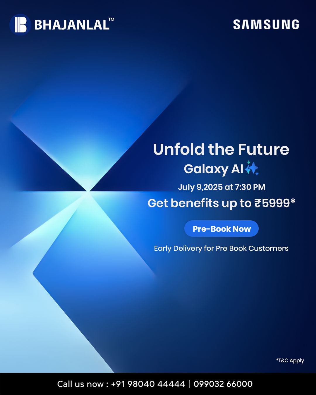 Galaxy Z Fold 7 & Flip 7 in Kolkata prebook