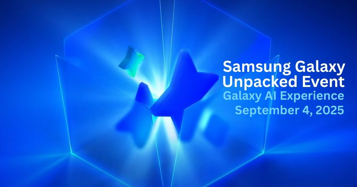 Samsung Galaxy Event September 2025