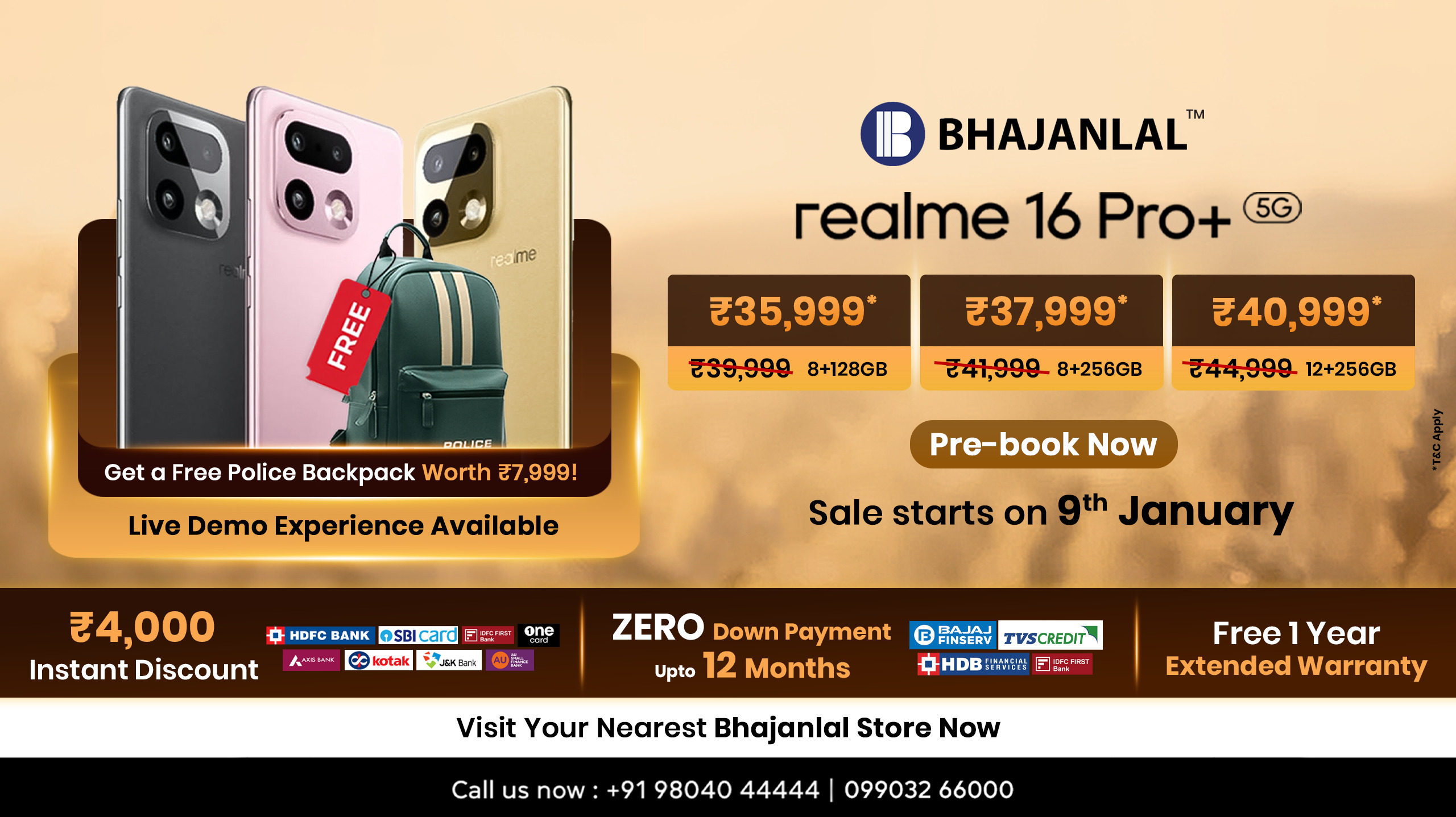 Realme 16 Pro+ in Kolkata