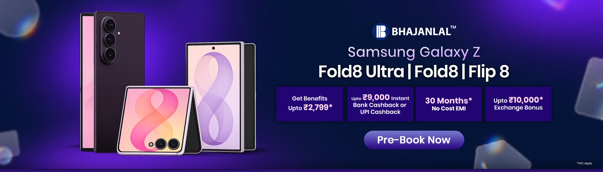 Samsung Galaxy Z Fold 8.8Ultra Website Banner