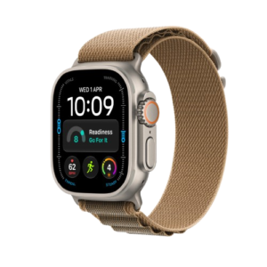Apple Watch Ultra 4 GPS + Cellular 49mm Natural Titanium Case with Alpine Loop