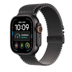 Apple Watch Ultra 4 GPS + Cellular 49mm Natural Titanium Case with Natural Titanium Milanese Loop